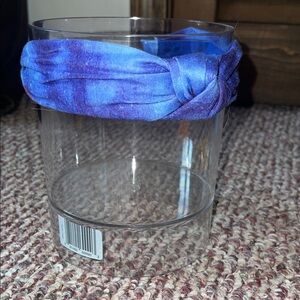 Blue and Purple Knotted Headband